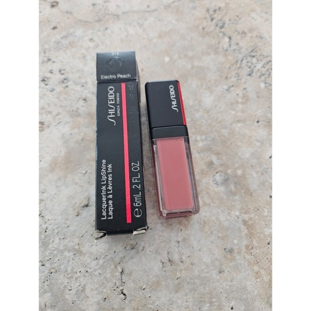 Shiseido‎ LaquerInk LipShine ELECTRO PEACH